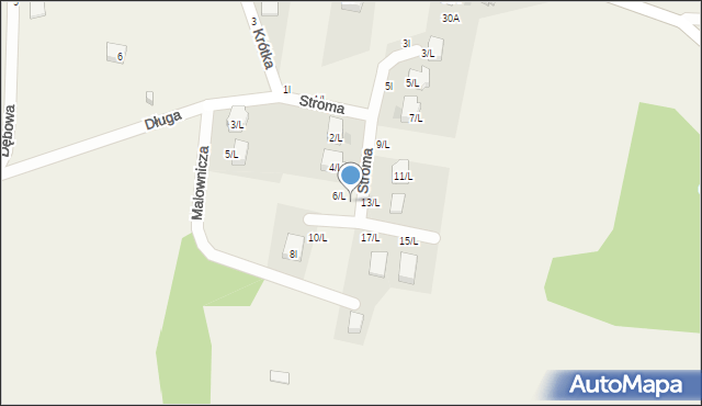 Sulistrowice, Stroma, 6l, mapa Sulistrowice