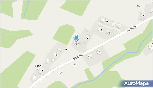 Sułkowice, Stroma, 16, mapa Sułkowice