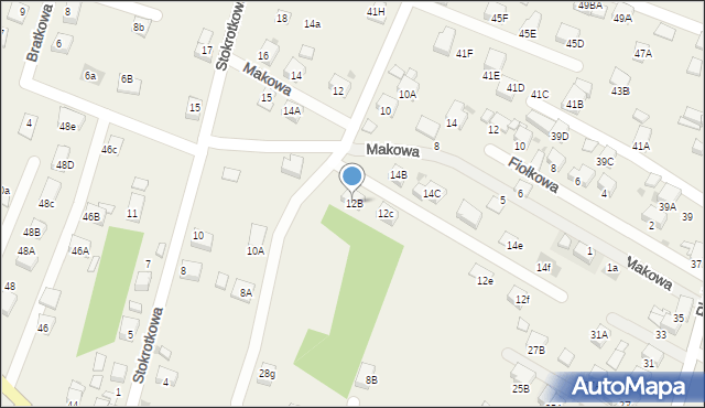 Świerklany, Stokrotkowa, 12B, mapa Świerklany