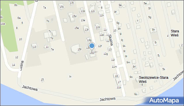 Swolszewice Małe, Stara Wieś, 131i, mapa Swolszewice Małe