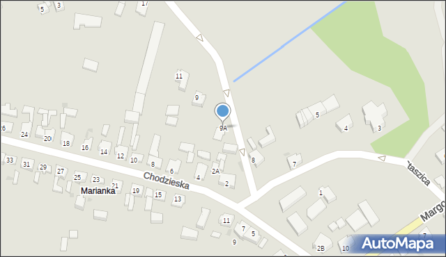 Szamocin, Staszica Stanisława, 9A, mapa Szamocin