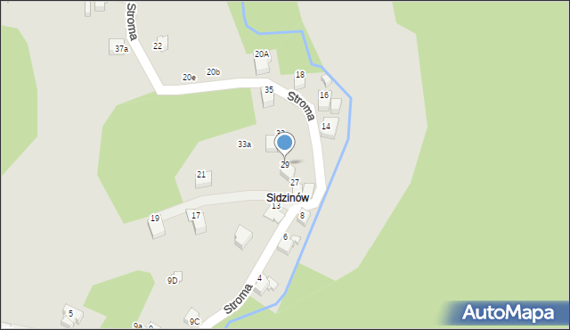 Szczyrk, Stroma, 29, mapa Szczyrk