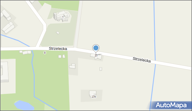 Szymiszów, Strzelecka, 10, mapa Szymiszów