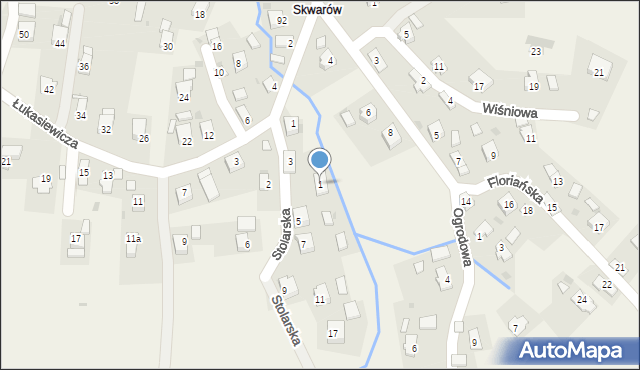 Targowiska, Stolarska, 1, mapa Targowiska