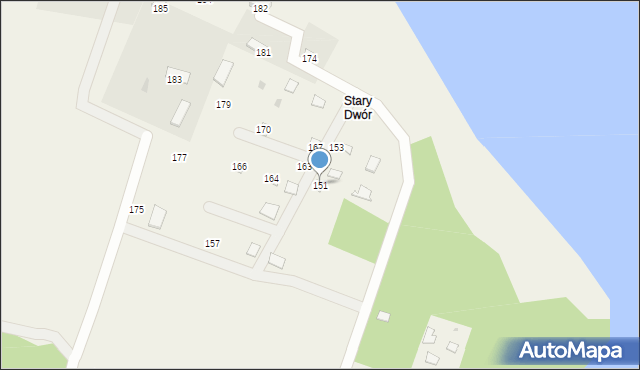 Tarnopol, Stary Dwór, 151, mapa Tarnopol