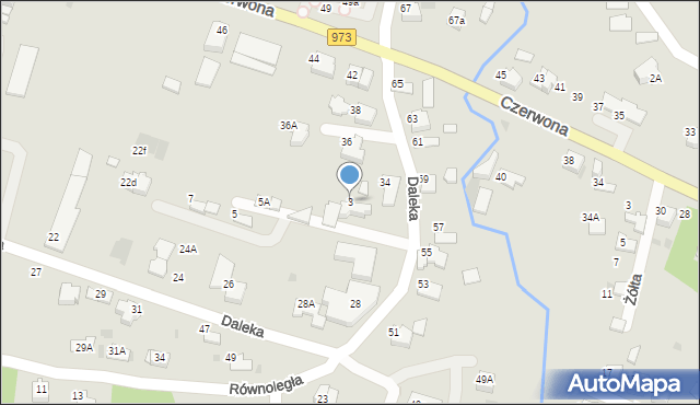 Tarnów, Stawowa, 3, mapa Tarnów