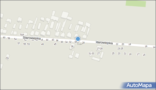 Tomaszów Mazowiecki, Starowiejska, 35B, mapa Tomaszów Mazowiecki