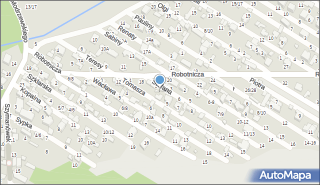 Tomaszów Mazowiecki, Stefana, 4, mapa Tomaszów Mazowiecki