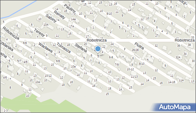 Tomaszów Mazowiecki, Stefana, 5, mapa Tomaszów Mazowiecki