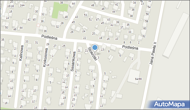 Tomaszów Mazowiecki, Stokrotki, 1, mapa Tomaszów Mazowiecki