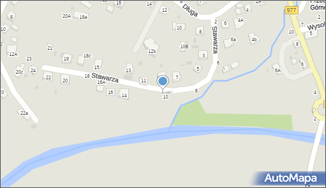 Tuchów, Stawarza Antoniego, kpt., 12, mapa Tuchów