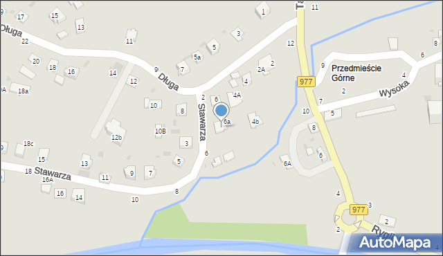 Tuchów, Stawarza Antoniego, kpt., 4, mapa Tuchów