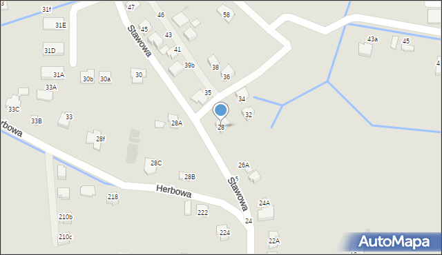 Tyczyn, Stawowa, 28, mapa Tyczyn