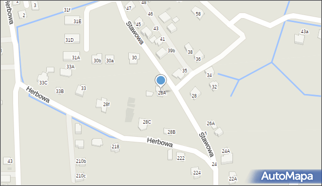 Tyczyn, Stawowa, 28A, mapa Tyczyn