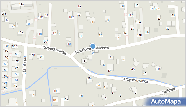 Wieliczka, Strzelców Wielickich, 2, mapa Wieliczka
