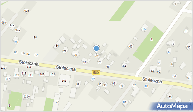 Wiktorów, Stołeczna, 72, mapa Wiktorów