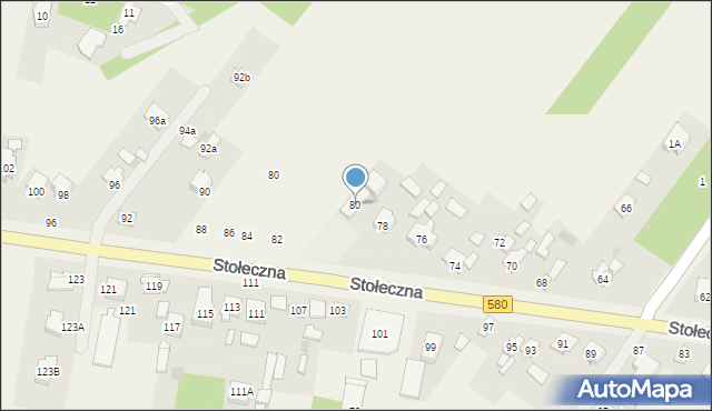 Wiktorów, Stołeczna, 80, mapa Wiktorów