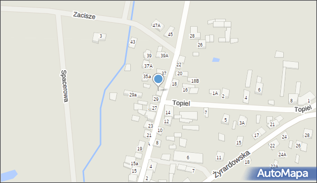 Wiskitki, Strażacka, 31, mapa Wiskitki