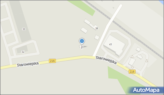 Władysławowo, Starowiejska, 37, mapa Władysławowo