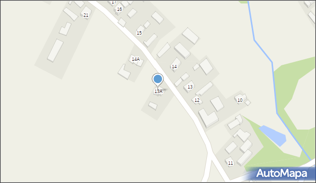 Wojciechów, Starowiejska, 13A, mapa Wojciechów