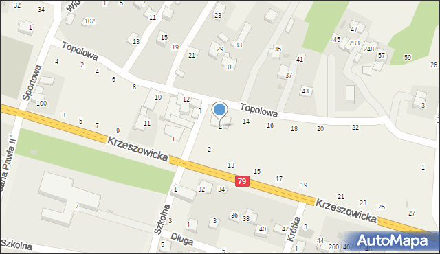 Wola Filipowska, Stolarska, 4, mapa Wola Filipowska