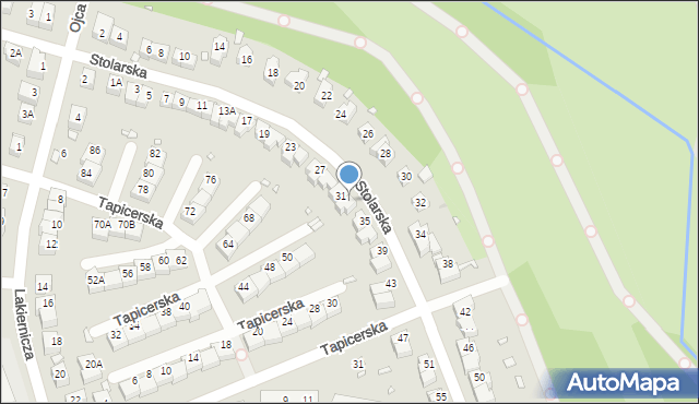 Wrocław, Stolarska, 33, mapa Wrocławia