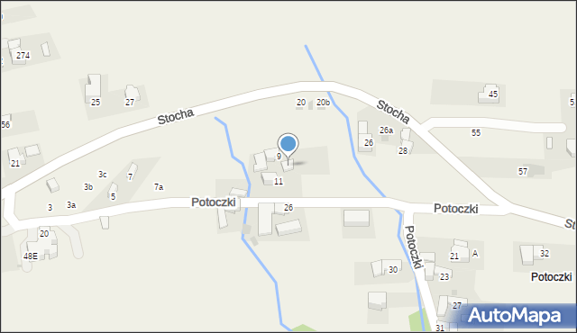 Ząb, Stocha Kamila, 24, mapa Ząb