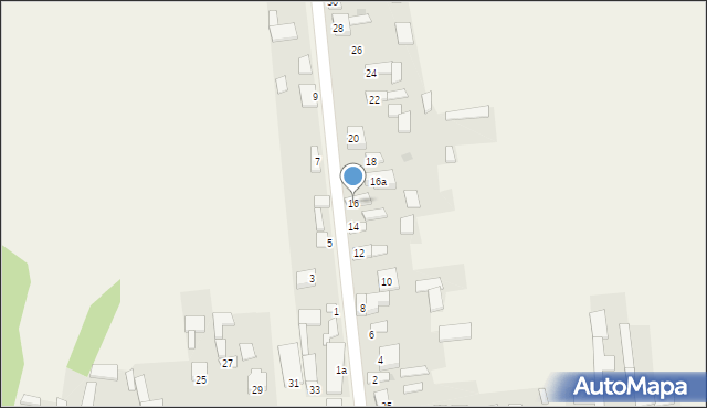 Zdrowa, Strażacka, 16, mapa Zdrowa