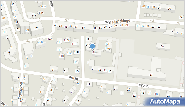 Zgorzelec, Struga Andrzeja, 12i, mapa Zgorzelec