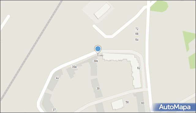 Gdańsk, Sucha, 39b, mapa Gdańska