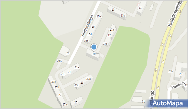 Gdynia, Sucharskiego Henryka, mjr., 19, mapa Gdyni
