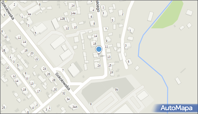 Golub-Dobrzyń, Sucharskiego Henryka, mjr., 22, mapa Golub-Dobrzyń