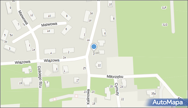 Janinów, Sumakowa, 2, mapa Janinów