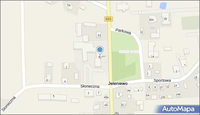 Jeleniewo, Suwalska, 51, mapa Jeleniewo