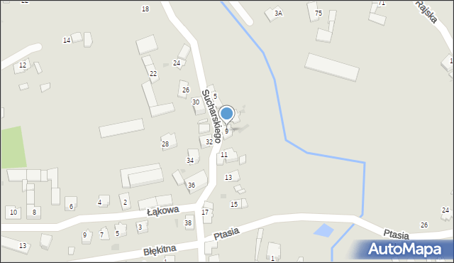 Kędzierzyn-Koźle, Sucharskiego Henryka, mjr., 9, mapa Kędzierzyna-Koźle