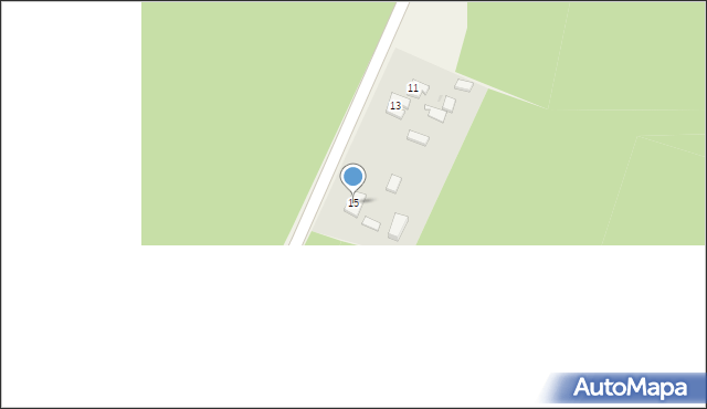 Maszków, Sulęcińska, 15, mapa Maszków