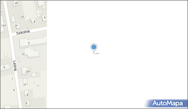 Olesno, Sucharskiego Henryka, mjr., 11A, mapa Olesno