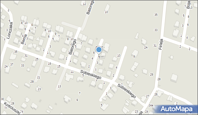 Radomyśl Wielki, Sucharskiego Henryka, mjr., 5, mapa Radomyśl Wielki