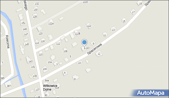 Ropczyce, Sucharskiego Henryka, mjr., 102A, mapa Ropczyce