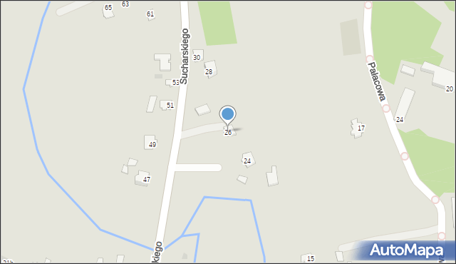 Ropczyce, Sucharskiego Henryka, mjr., 26, mapa Ropczyce