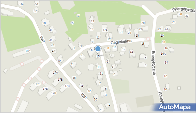 Sandomierz, Sucha, 15, mapa Sandomierza