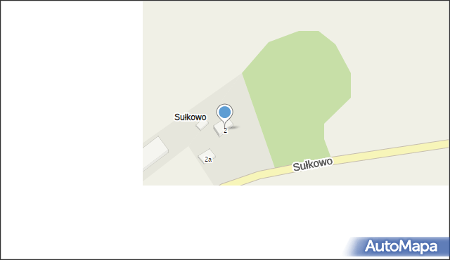 Siedlice, Sułkowo, 2, mapa Siedlice