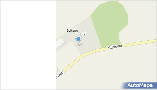 Siedlice, Sułkowo, 2a, mapa Siedlice