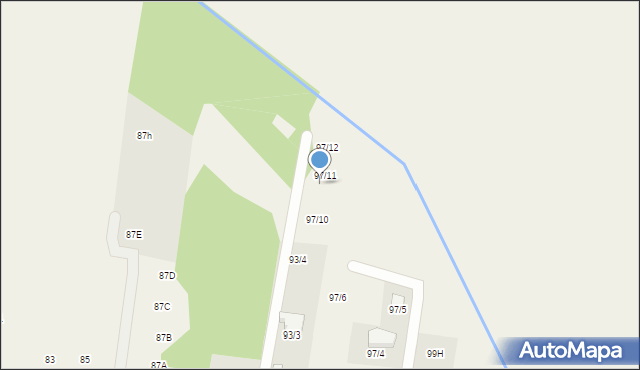 Studzianki, Supraślska, 97/8, mapa Studzianki