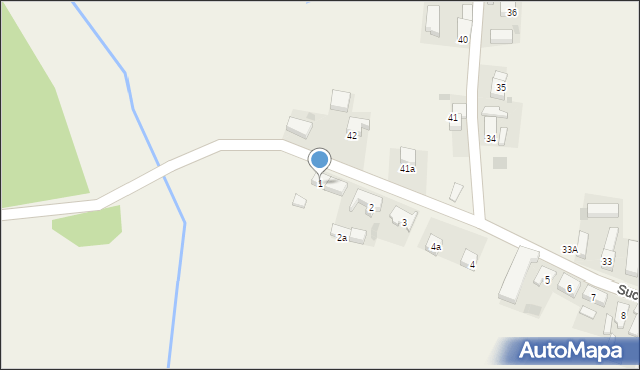 Sucha Dolna, Sucha Dolna, 1, mapa Sucha Dolna