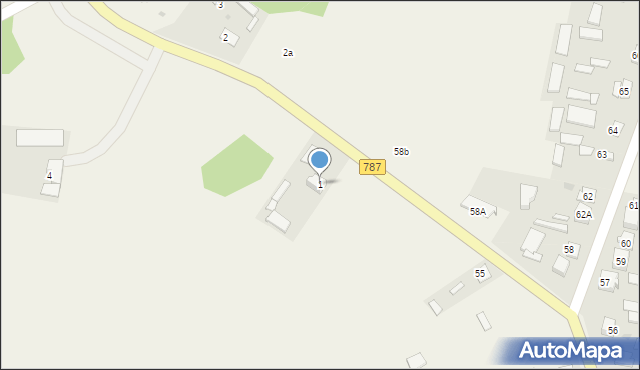 Sucha Poduchowna, Sucha Poduchowna, 1, mapa Sucha Poduchowna