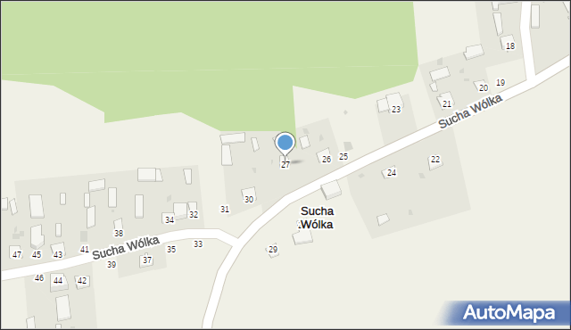 Sucha Wólka, Sucha Wólka, 27, mapa Sucha Wólka