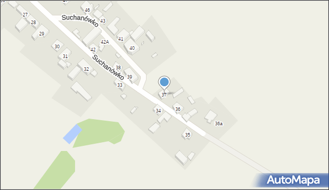 Suchanówko, Suchanówko, 37, mapa Suchanówko