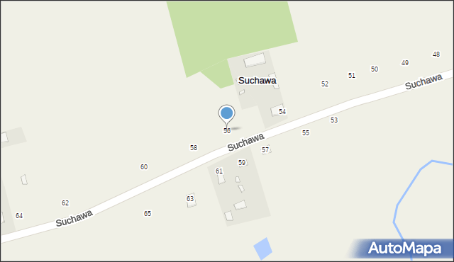 Suchawa, Suchawa, 56, mapa Suchawa