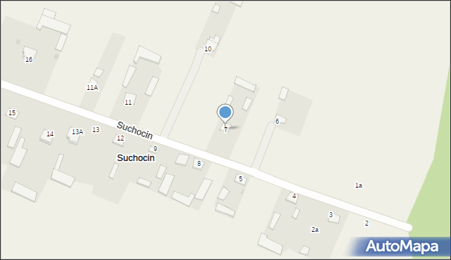 Suchocin, Suchocin, 7, mapa Suchocin